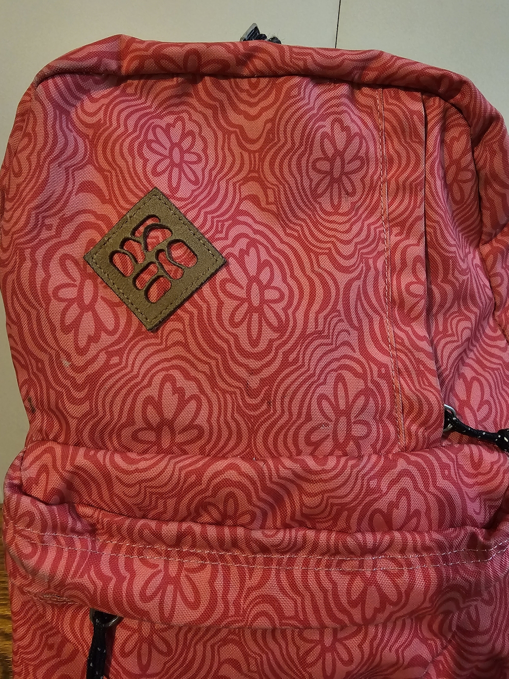 Columbia Pink Patterned Backpack - - Picture 3 of 14